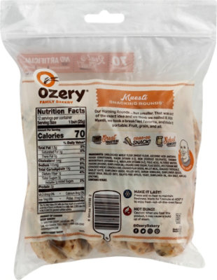 Ozery Family Bakery Muesli Snacking Rounds - 10.6 OZ - Image 5