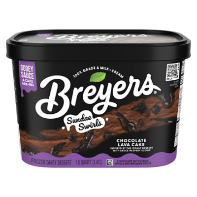 Breyers Ic Crm Chocolate Lava Cake    1.5 Qt - 1.5 QT - Image 3