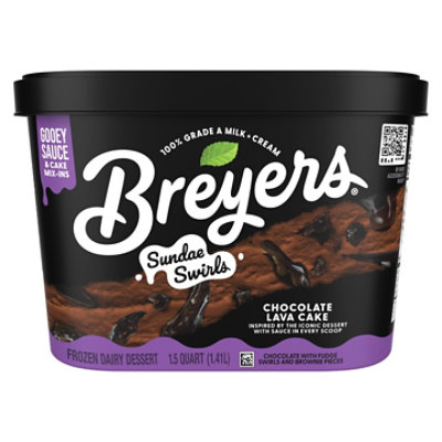 Breyers Ic Crm Chocolate Lava Cake    1.5 Qt - 1.5 QT - Image 6