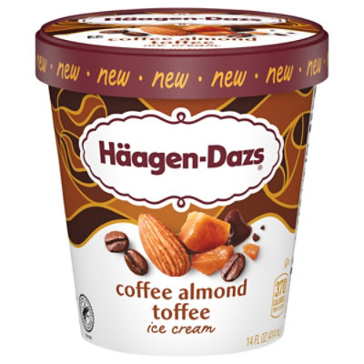 Haagen Dazs Coffee Almond Toffee - 14 FZ - Image 1
