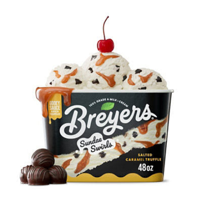 Breyers Ic Crm Salted Caramel Truffle    1.5 Qt - 1.5 QT