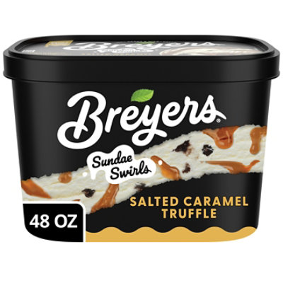 Breyers Ic Crm Salted Caramel Truffle    1.5 Qt - 1.5 QT - Image 2