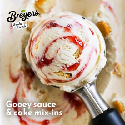 Breyers Strawberry Pound Cake Ice Cream 1.5qt - 1.5 QT - Image 6