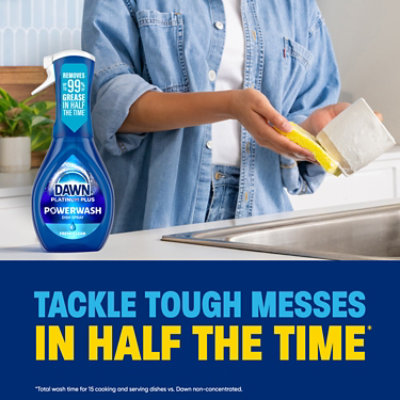 Dawn Platinum Plus Powerwash Dish Spray, Limited Edition, Tropical Blend - 16 Fl. Oz. - 16 FZ - Image 6
