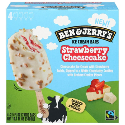 Ben & Jerry's Ice Cream Strawberry Cheesecake 10.1 Fz - 10.1 FZ - Image 3