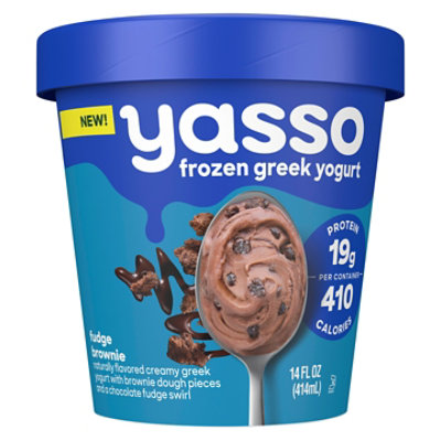 Yasso Yogurt Fudge Brownie - 14 FZ - Image 1