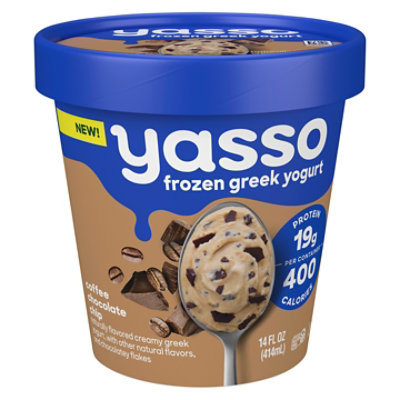 Yasso Coffe Chocolate Chip Yogurtp - 14 FZ - Image 3