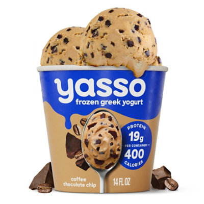 Yasso Coffe Chocolate Chip Yogurtp - 14 FZ - Image 2