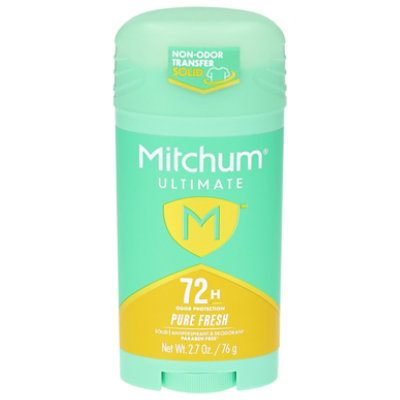 Mitchum 72h Sol W Pure Fresh 2.7 Oz - 2.7 OZ - Image 1