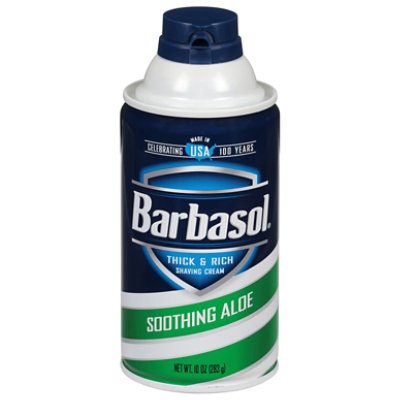 Barbasol Shave Cream Aloe 10oz - 10 OZ - Image 2