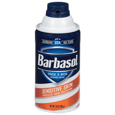 Barbasol Shave Cream Sens Skin 10oz - 10 OZ - Image 2