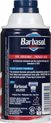 Barbasol Shave Cream Original 10oz - 10 OZ - Image 4