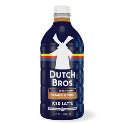 Dutch Bros Caramel Mocha Latte Caramelizer, 48 Fz - 48 FZ - Image 1