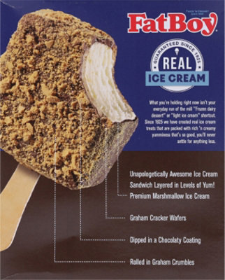 Fatboy S'more Ice Cream Sandwich Pop 4-3.5 Fz - 4-3.5 FZ - Image 5