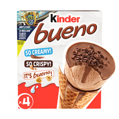 Kinder Classic Hazelnut Cones  6 Count 12 Fz - 12 FZ