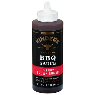 Kinder's Cherry Brown Sugar Gold Label Bbq Sauce 15.7oz - 15.7 OZ - Image 2