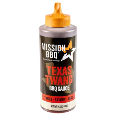 Mission Bbq Texas Twang, 14.5 Oz - 14.5 OZ - Image 1