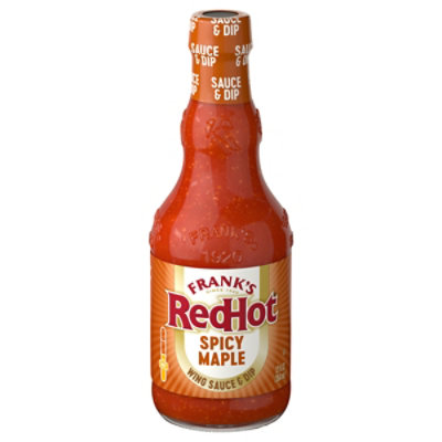 Frank's Redhot Spicy Maple Wings Sauce, 12.0 Fl Oz - 12 FZ - Image 2