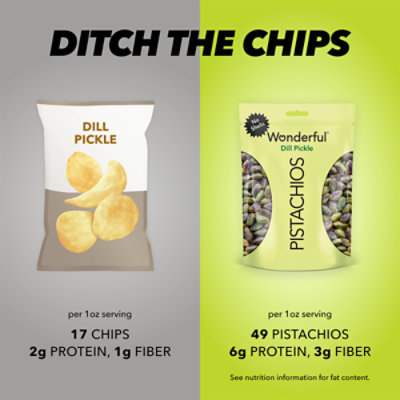 Wonderful Pistachios No Shells Dill Pickle - 5.5 Oz - Image 6