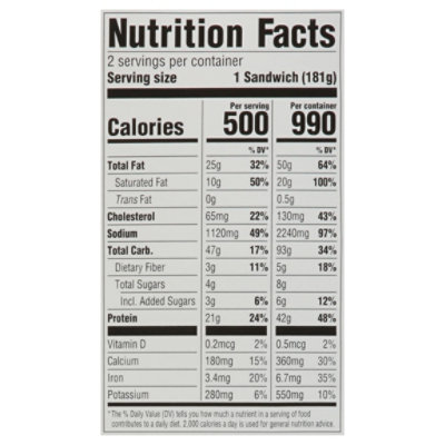 Signature Select Bagel Sandwich Sasuge Egg Cdr Everything 12.8oz - 12.8 OZ - Image 3