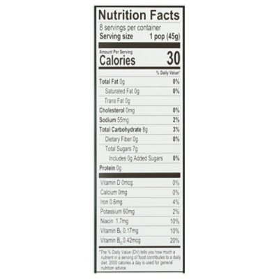 Luigi's Water Ice Sticks Coconut Lime, 8 Count, 12 Fz - 12 FZ - Image 3