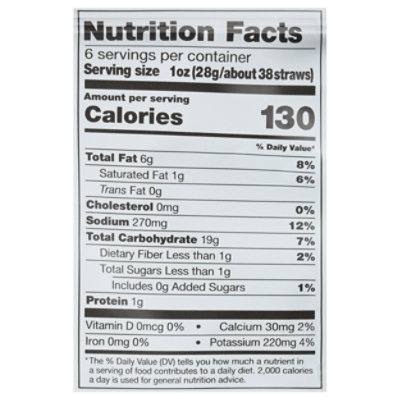 Sensible Portions Straw Veg Avo Zsty Ranch - 6 OZ - Image 3