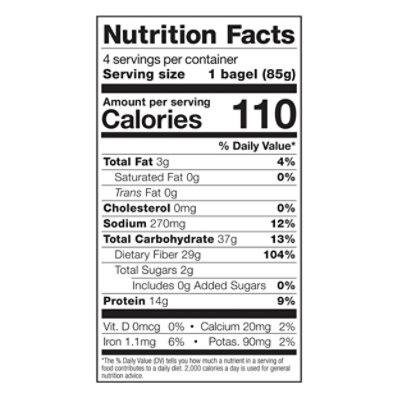 Sola Cinnamon Raisin Bagels - 12 OZ - Image 3