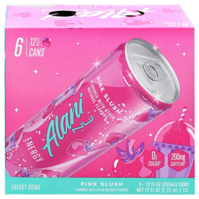 Alani Nu Pink Slash Energy Drink Can - 6-12 Fl. Oz. - Image 1