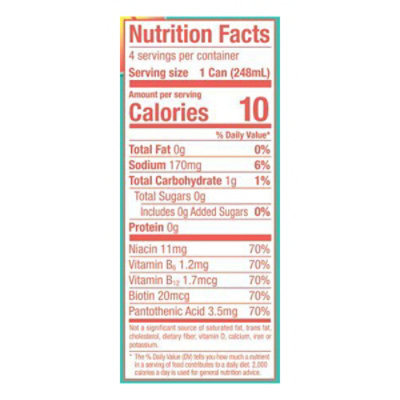 Alani  Nu Juicy  Peach Zero Sugar Mini Energy Drink Can - 4-8.4 Fl. Oz. - Image 3