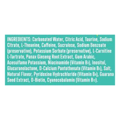 Alani  Nu Juicy  Peach Zero Sugar Mini Energy Drink Can - 4-8.4 Fl. Oz. - Image 4