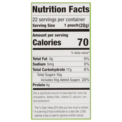 Fruitblox Snacks Fruit Sour Apple Strawberry Watermelon - 15.4 OZ - Image 3