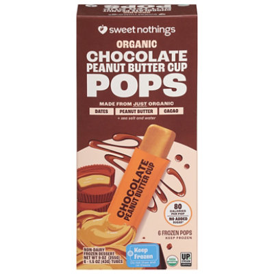 Sweet Nothings Chocolate Peanut Butter Cup Pops - 6 Count - Image 1
