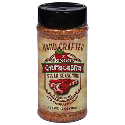 Gringos Chupacabra Hand Crafted Steak Seasoning - 12 Oz - Image 1