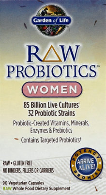 Garden Of Life- Raw Probiotics Women 50 & Wiser - 90 CT - Image 2