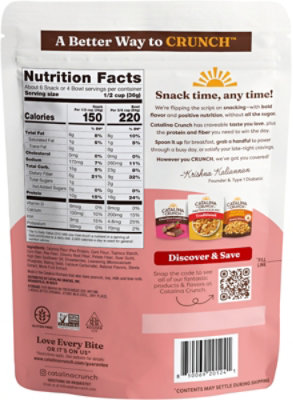 Catalina Crunch Cereal Strawberry Strudel - 8 OZ - Image 5