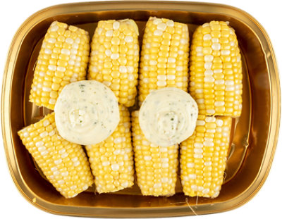 Readymeals Corn Cobbettes With Garlic Herb Butter - EA - Image 1
