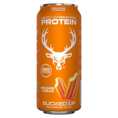 Bucked Up Protein Orange Cream - 16 OZ - Image 1