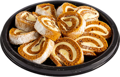 Pumpkin Roll Cake Tray 12 Count - Each - Image 1