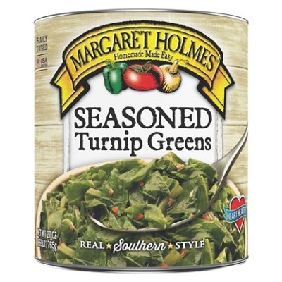 Margaret Holmes Seasoned Turnip Greens Can - 27 Oz - Image 3