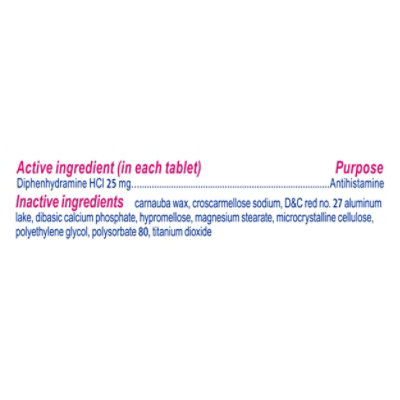 Benadryl Ultratabs Go Pack - 8 CT - Image 3