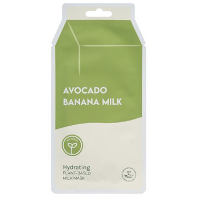 Esw Beauty Mask Sheet Avocado Banana Milk - 0.91 OZ - Image 3