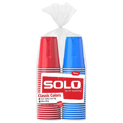 Solo Cups 16 Oz - 100 CT - Image 2