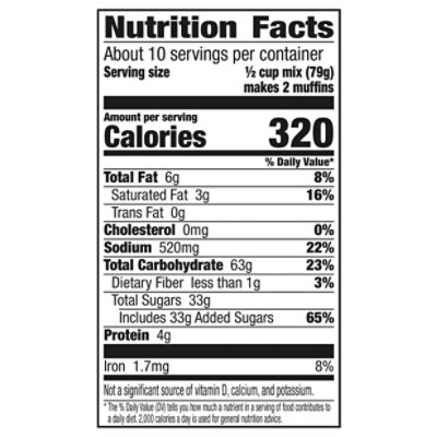Betty Crocker Batchables Blueberry Muffin Mix - 28 Oz - Image 4