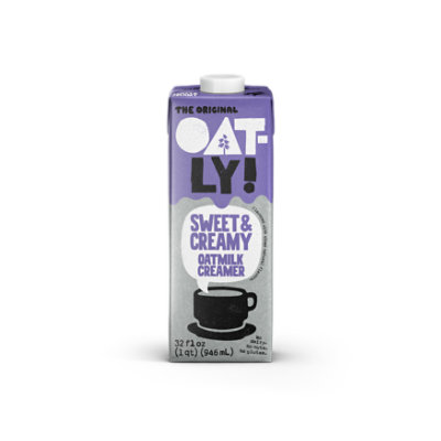 Oatly Creamer Sweet Cream Oat Milk Creamer - 32 Fl. Oz. - Image 1