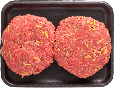Burger Cheddar Smoked - .50 LB - Image 1