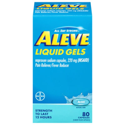 Aleve Liquid Gels 80ct - 80 CT - Image 3