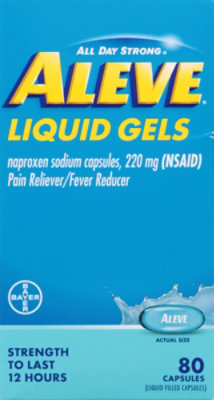 Aleve Liquid Gels 80ct - 80 CT - Image 2