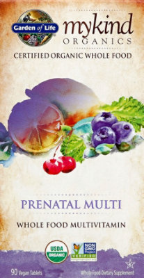 Garden Of Life Organic Prenatal Multivitamin Supplement - 90 CT - Image 2