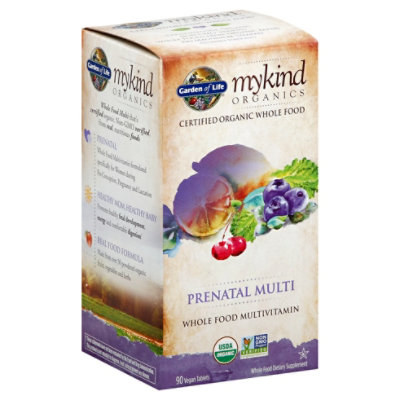 Garden Of Life Organic Prenatal Multivitamin Supplement - 90 CT - Image 1