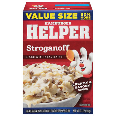 Hamburger Helper Stroganoff Pasta & Creamy Sauce Mix - 10.2 Oz - Image 3